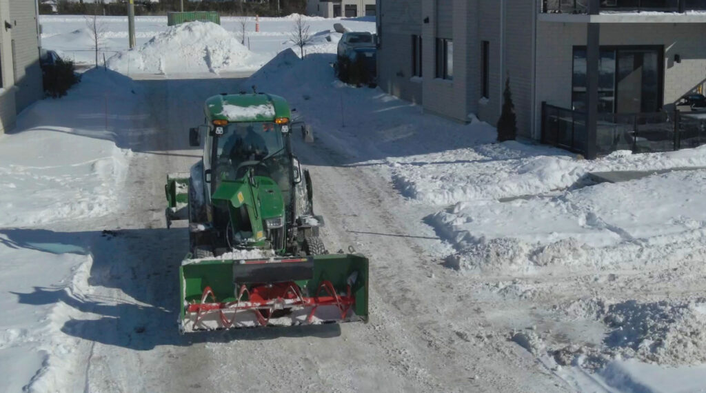 Déneigement multi-logement